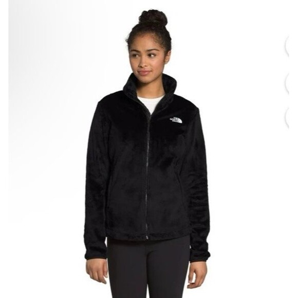North Face Women's S Osito Jacket Coat Black Full Zip Small - Picture 1 of 7